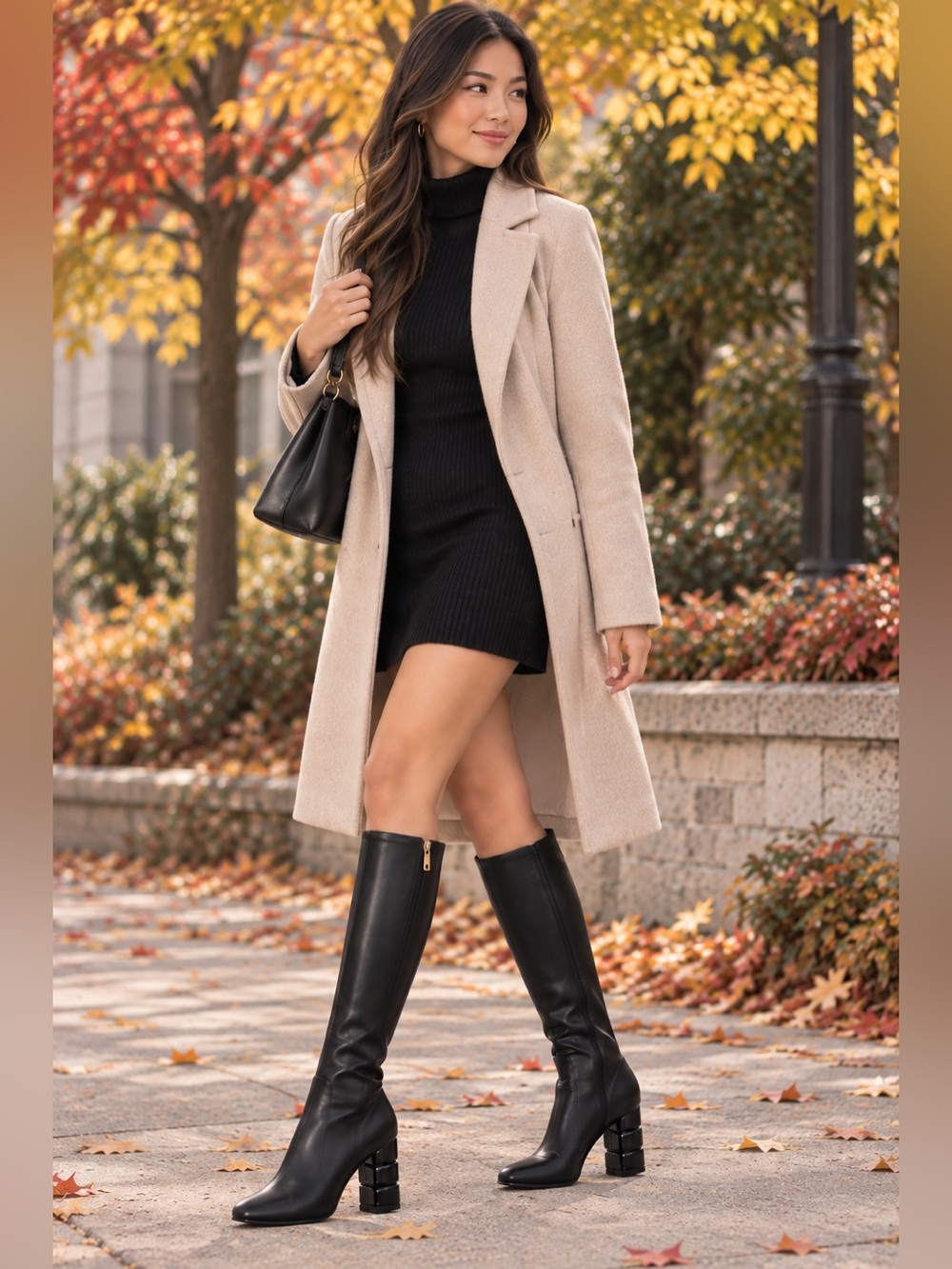 Salvatore Ferragamo leon nero boots